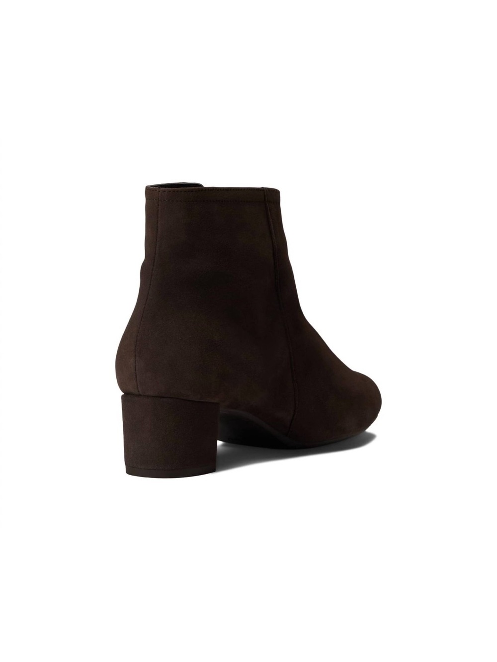 NWT Eric Michael Women’s Ankle Boots with Side Zip - Brown Suede - Picture 3 of 6